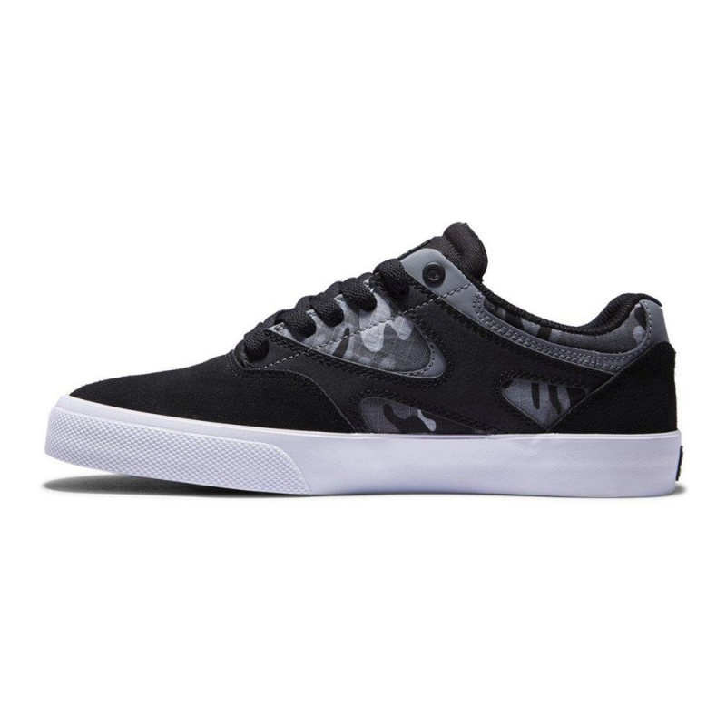 DC Shoes Kalis Vulc Skateskor Herr Svarta | SHOK-50782