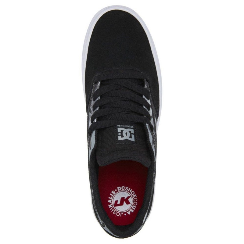 DC Shoes Kalis Vulc Skateskor Herr Svarta | SHOK-50782