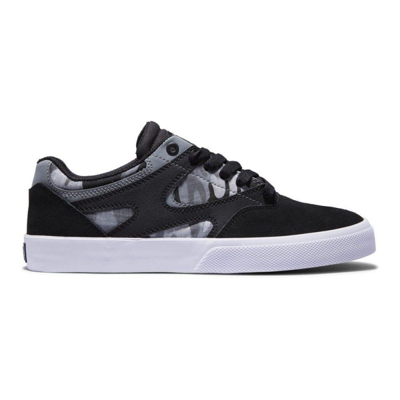 DC Shoes Kalis Vulc Skateskor Herr Svarta | SHOK-50782