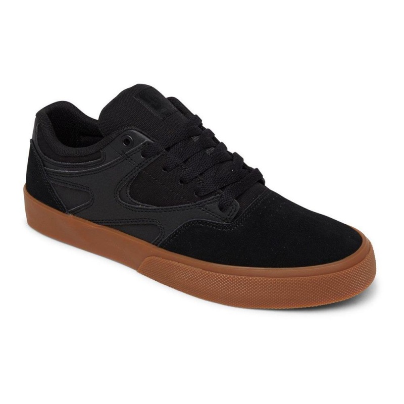 DC Shoes Kalis Vulc Skateskor Herr Svarta Bruna | PFIN-14765