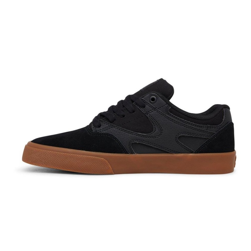 DC Shoes Kalis Vulc Skateskor Herr Svarta Bruna | PFIN-14765