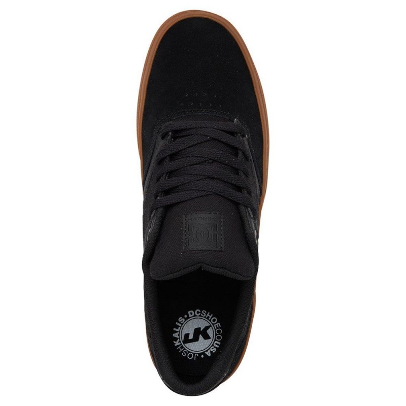 DC Shoes Kalis Vulc Skateskor Herr Svarta Bruna | PFIN-14765