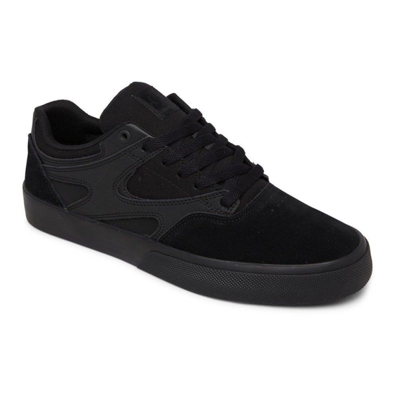 DC Shoes Kalis Vulc Skateskor Herr Svarta | NLOI-02136