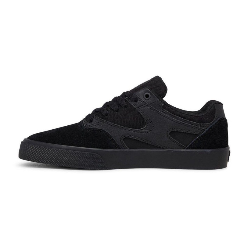 DC Shoes Kalis Vulc Skateskor Herr Svarta | NLOI-02136