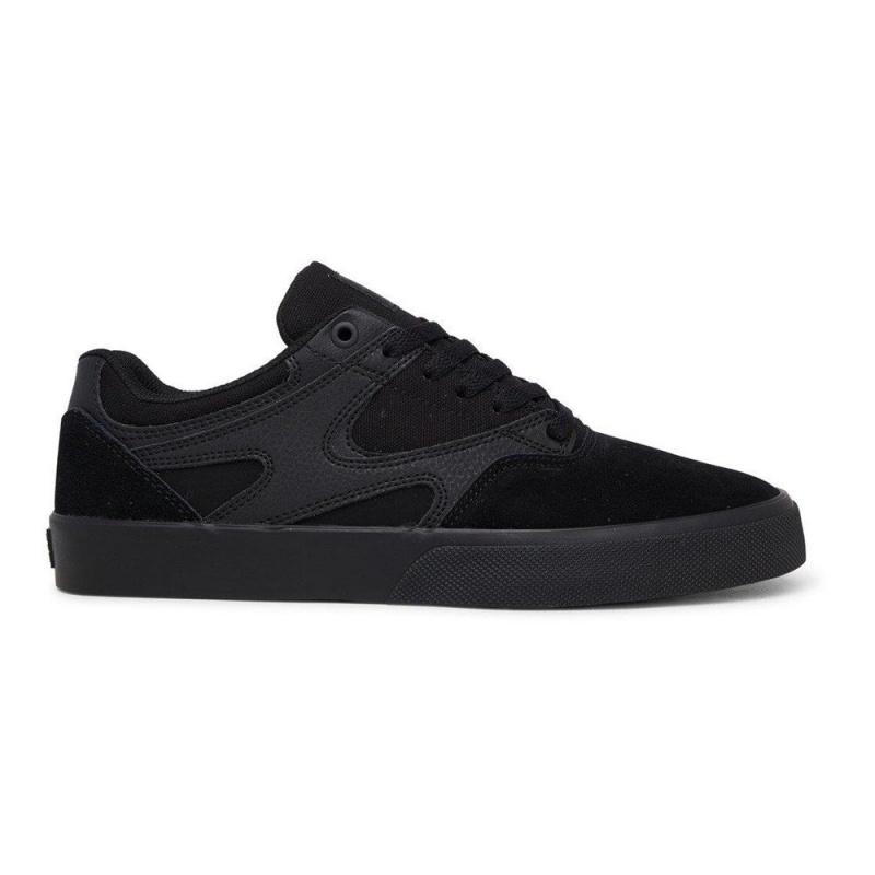 DC Shoes Kalis Vulc Skateskor Herr Svarta | NLOI-02136