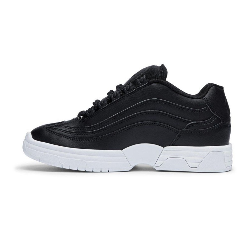 DC Shoes Legacy Lite Träningsskor Dam Svarta Vita | PRSW-71286