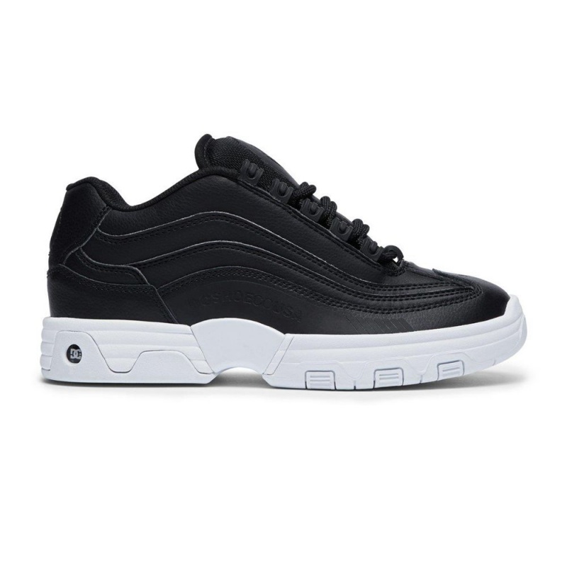 DC Shoes Legacy Lite Träningsskor Dam Svarta Vita | PRSW-71286