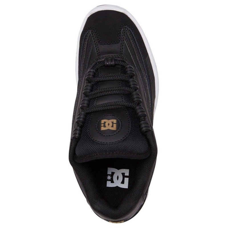 DC Shoes Legacy Lite Träningsskor Dam Svarta Guld | HALV-13740