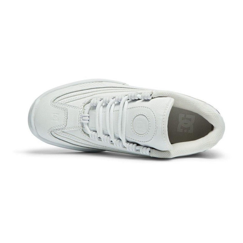 DC Shoes Legacy Lite Träningsskor Dam Vita | RKUC-71043