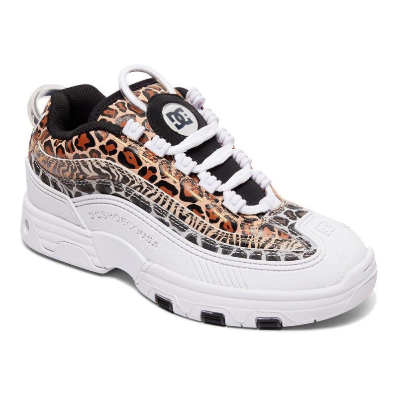 DC Shoes Legacy OG Träningsskor Dam Leopard Olika Färger | IMVN-86072