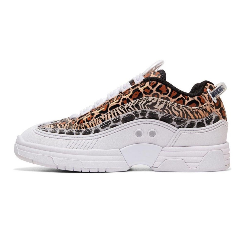 DC Shoes Legacy OG Träningsskor Dam Leopard Olika Färger | IMVN-86072