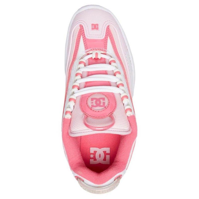 DC Shoes Legacy OG Träningsskor Dam Vita Rosa | SMFY-91436