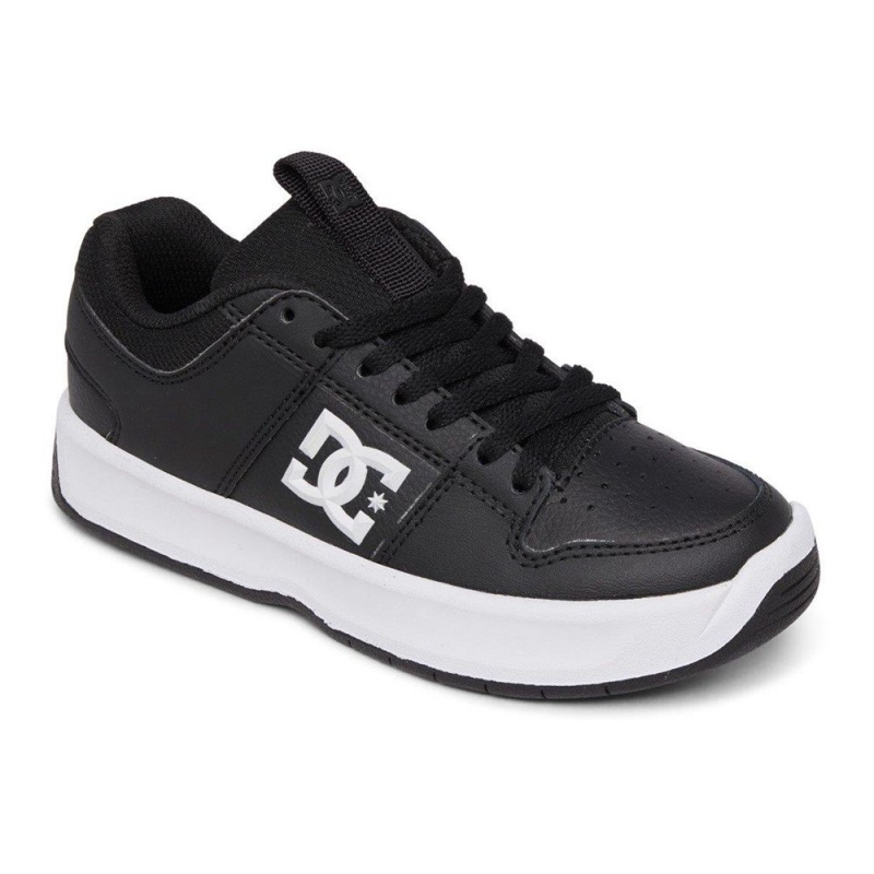 DC Shoes Lynx Skateskor Barn Svarta Vita | NADK-07158