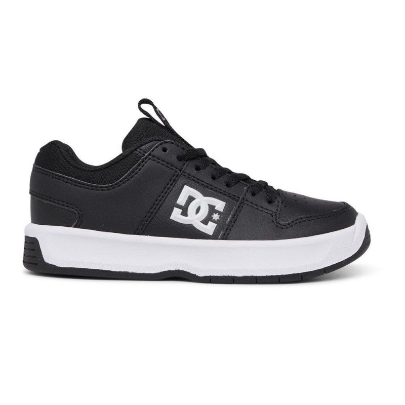 DC Shoes Lynx Skateskor Barn Svarta Vita | NADK-07158