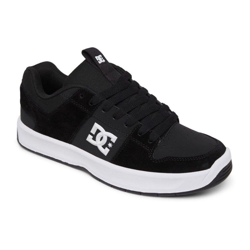 DC Shoes Lynx Skateskor Herr Svarta Vita | XAYG-74058