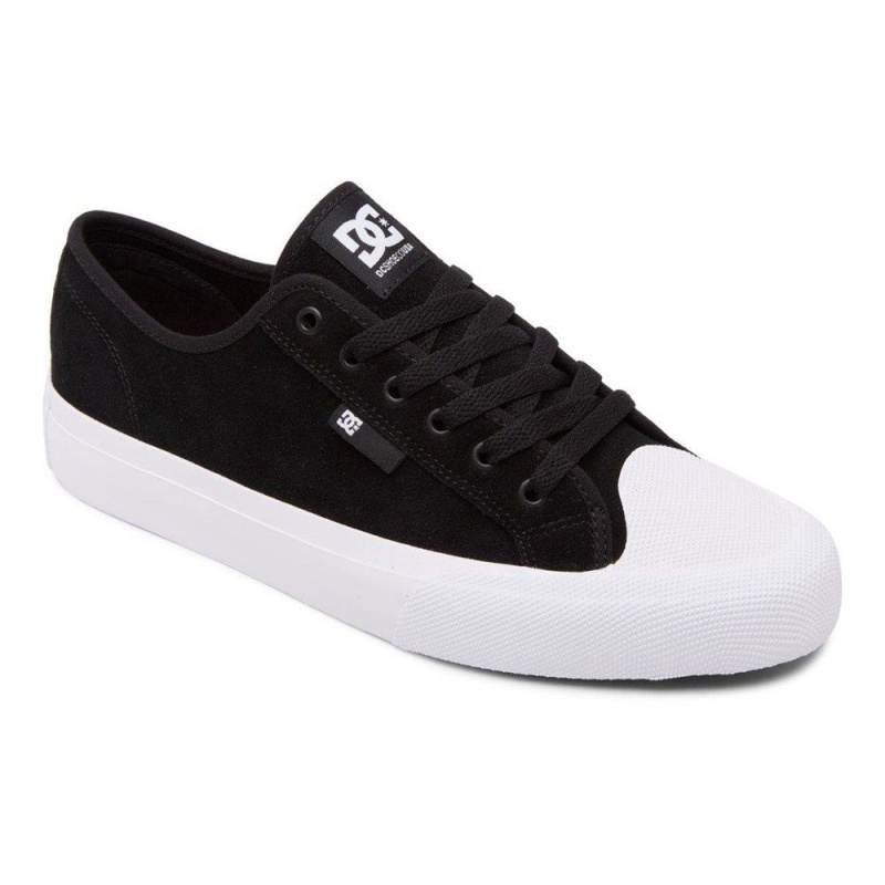 DC Shoes Manual Skateskor Herr Svarta Vita | SDVP-80714