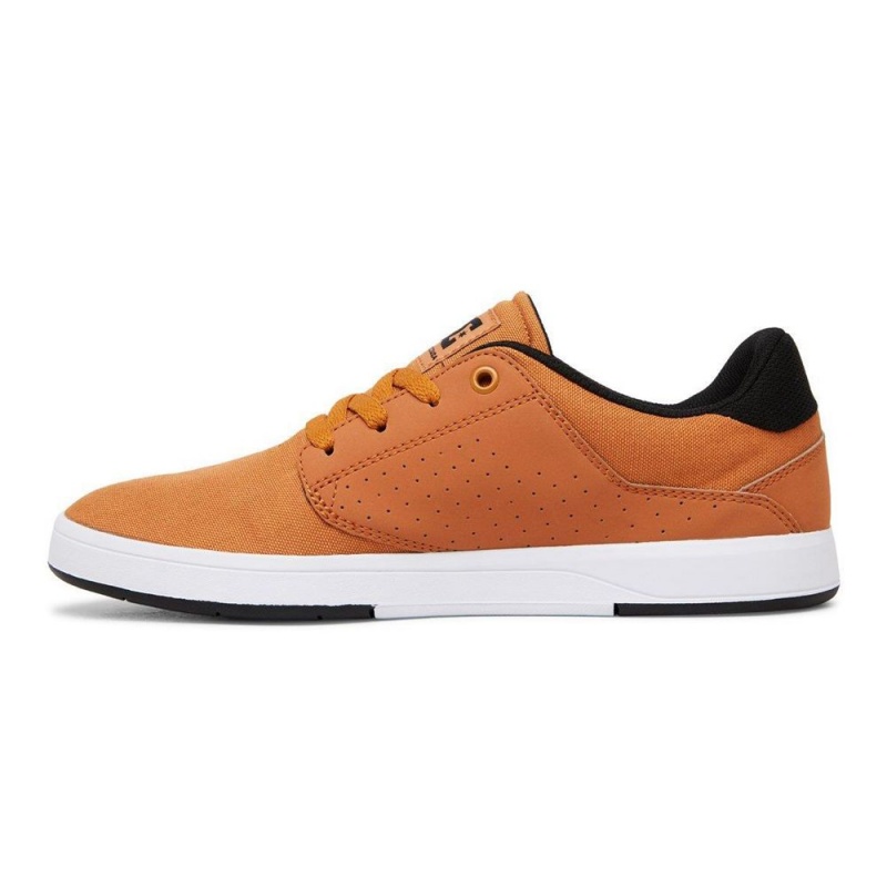 DC Shoes Plaza Skateskor Herr Bruna Svarta | PBCF-34672