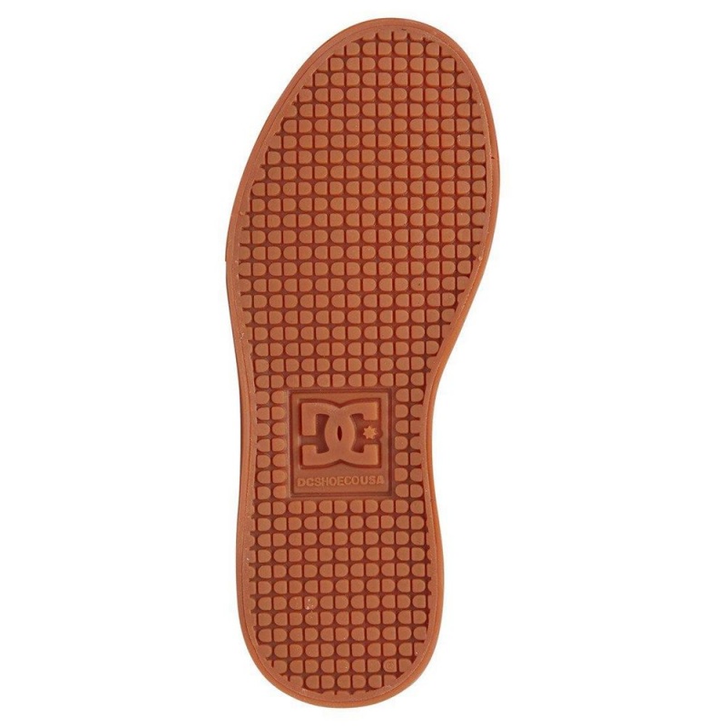 DC Shoes Pure Skateskor Barn Bruna Svarta | YZNM-38106