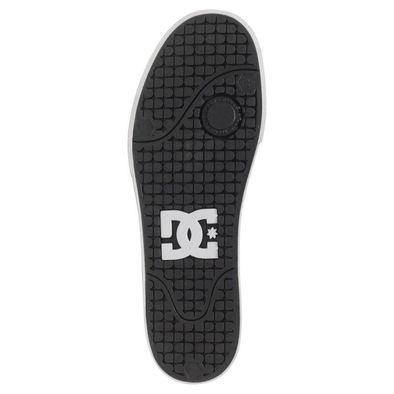 DC Shoes Pure Skateskor Herr Svarta Vita | CHRX-85912