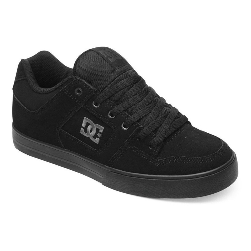 DC Shoes Pure Skateskor Herr Svarta | HDYR-58049