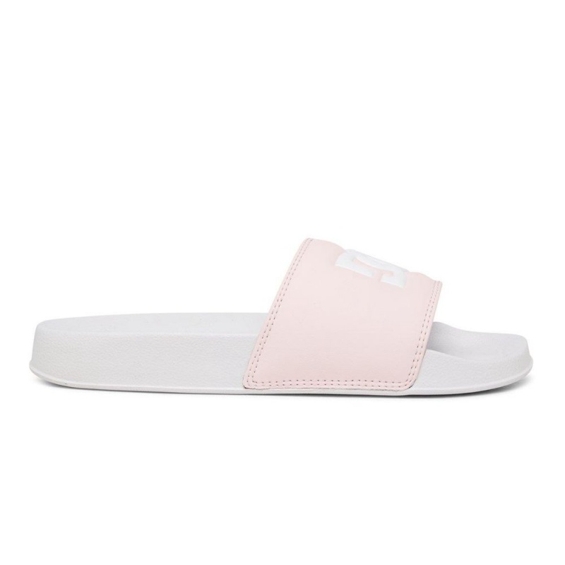 DC Shoes Slides Sandaler Dam Vita Rosa | TXUO-87230