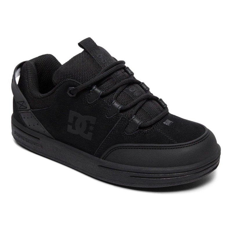 DC Shoes Syntax Skateskor Barn Svarta | YRDP-85124