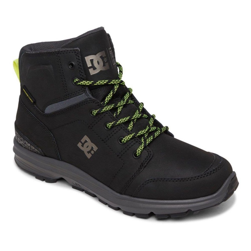 DC Shoes Torstein Stövlar Herr Svarta Grå | LZNI-01795