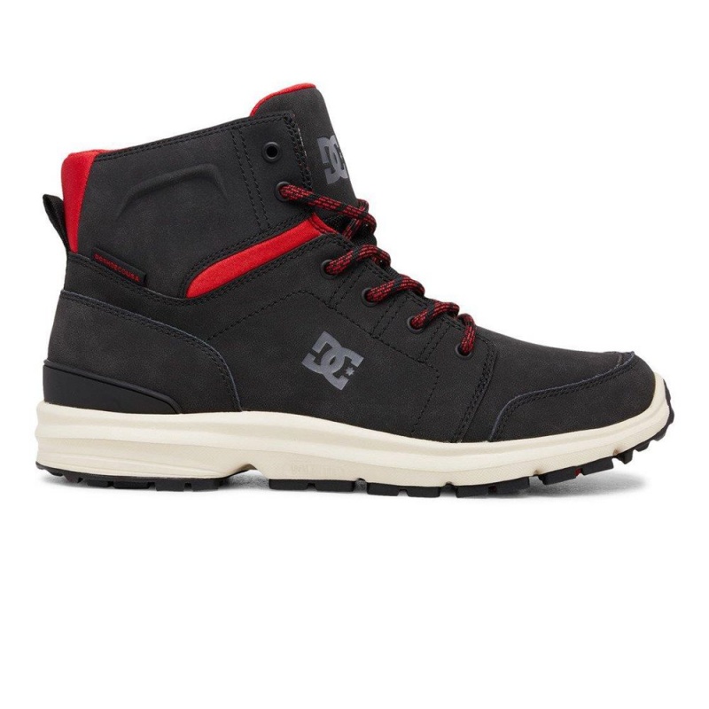 DC Shoes Torstein Stövlar Herr Svarta Röda | EHZK-90432