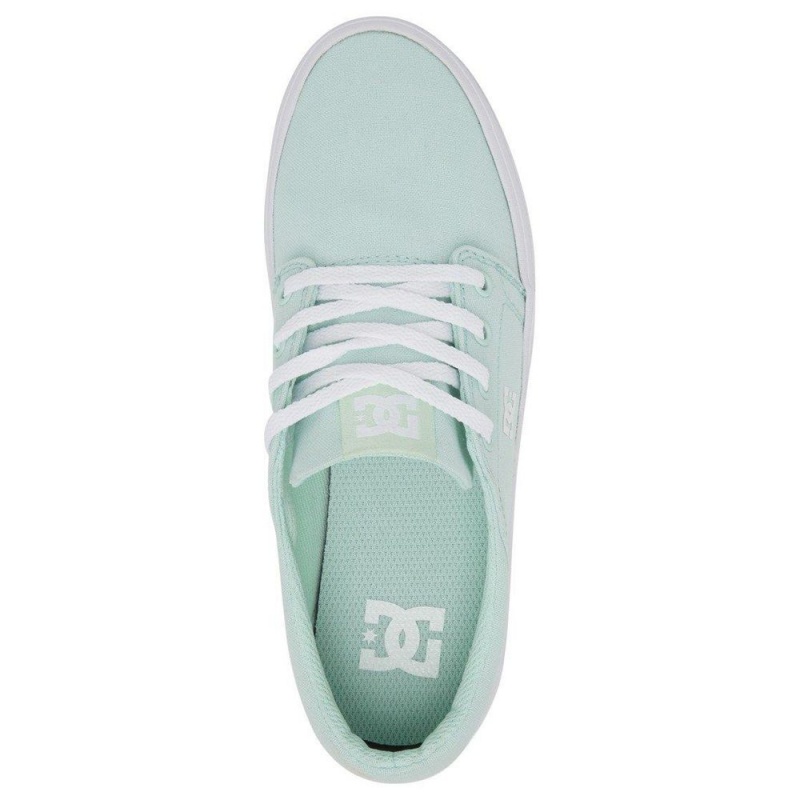 DC Shoes Trase Skateskor Dam Gröna | YVGZ-12697