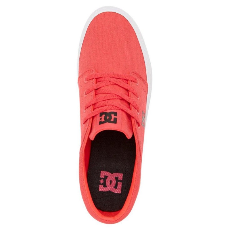 DC Shoes Trase Skateskor Dam Rosa Svarta | QAES-52439