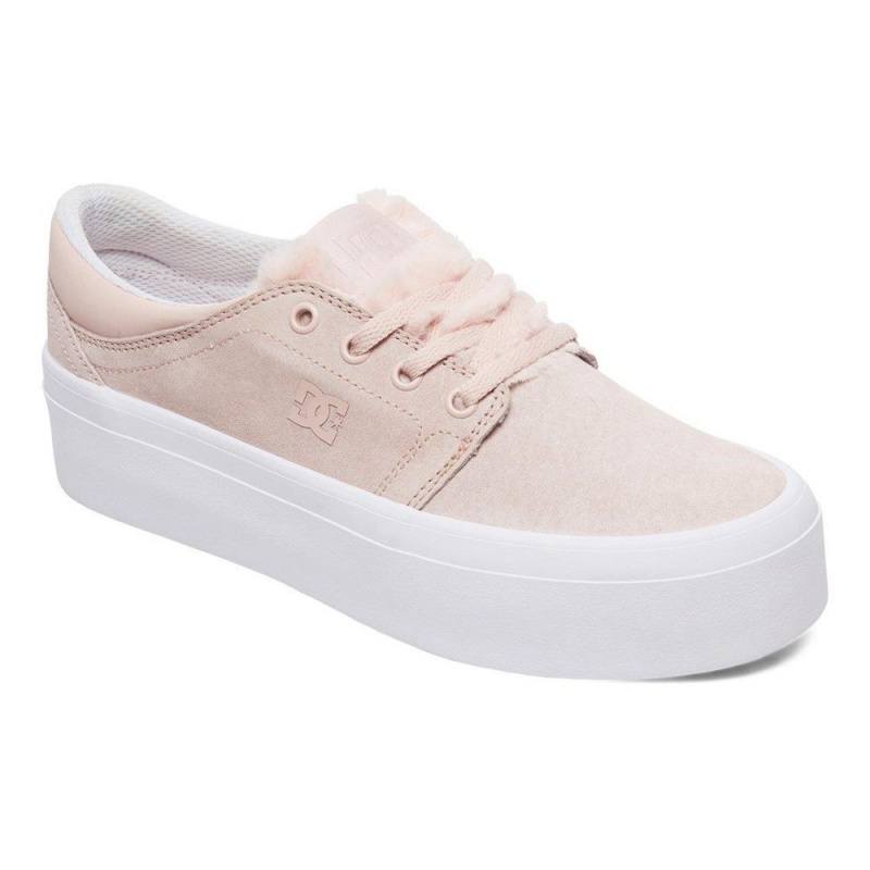 DC Shoes Trase Skateskor Dam Rosa | LENH-94051