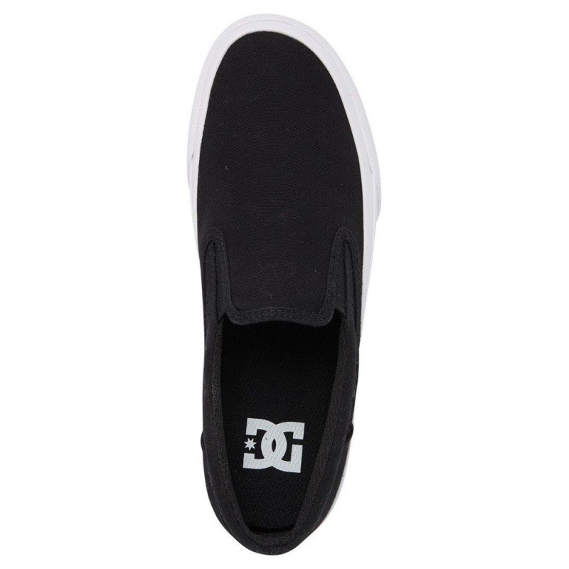 DC Shoes Trase Skateskor Dam Svarta | OWXZ-28961