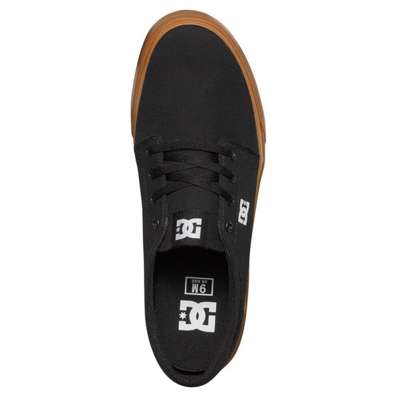 DC Shoes Trase Skateskor Herr Svarta Bruna | EQOK-39725