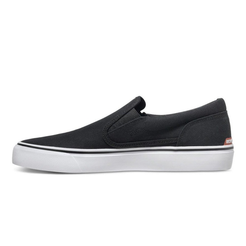 DC Shoes Trase Skateskor Herr Svarta Vita | PVUX-28596