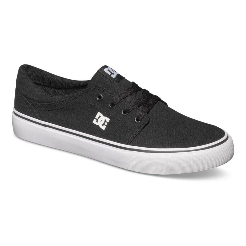 DC Shoes Trase Skateskor Herr Svarta Vita | NYPX-14852