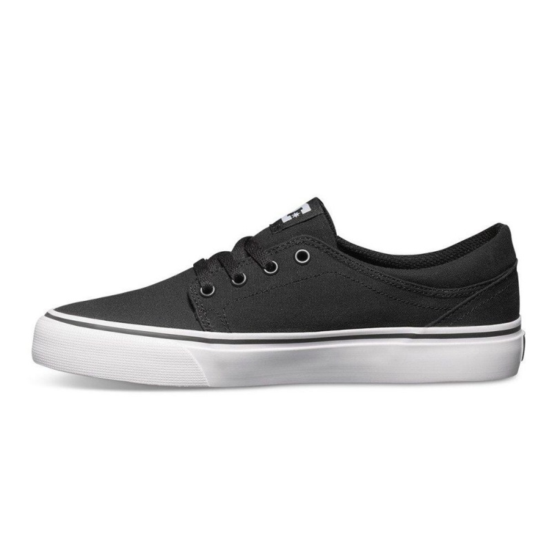 DC Shoes Trase Skateskor Herr Svarta Vita | NYPX-14852