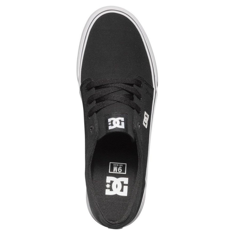 DC Shoes Trase Skateskor Herr Svarta Vita | NYPX-14852