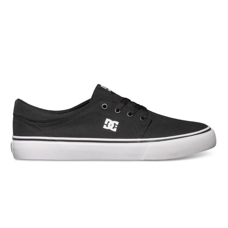 DC Shoes Trase Skateskor Herr Svarta Vita | NYPX-14852