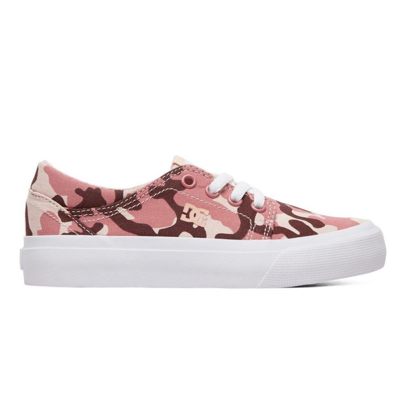 DC Shoes Trase TX Skateskor Barn Rosa | TBPF-69748