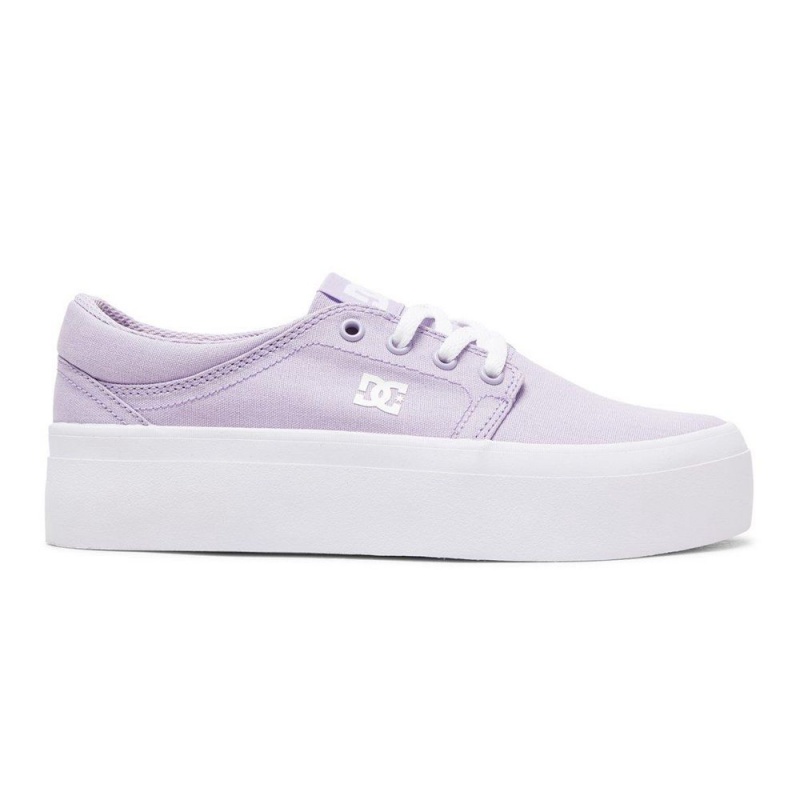 DC Shoes Trase TX Skateskor Dam Lila | FEUV-41809