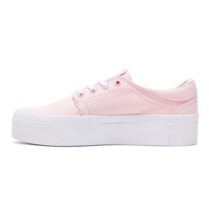 DC Shoes Trase TX Skateskor Dam Ljusrosa | CGUJ-26071