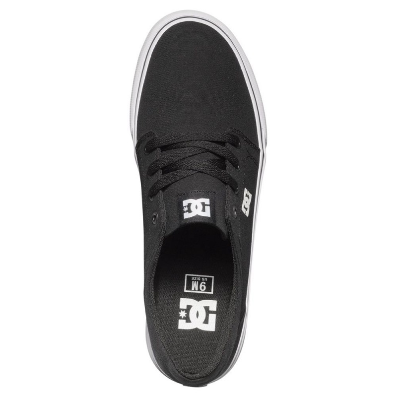 DC Shoes Trase TX Skateskor Herr Svarta Vita | UZSM-06593