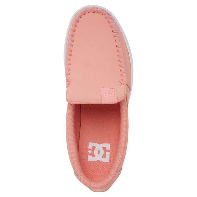 DC Shoes Villain Skateskor Dam Rosa | YWHI-07659