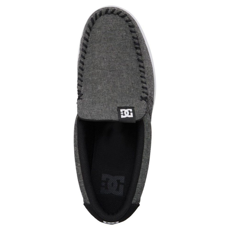 DC Shoes Villain Skateskor Herr Grå | LWYO-91463