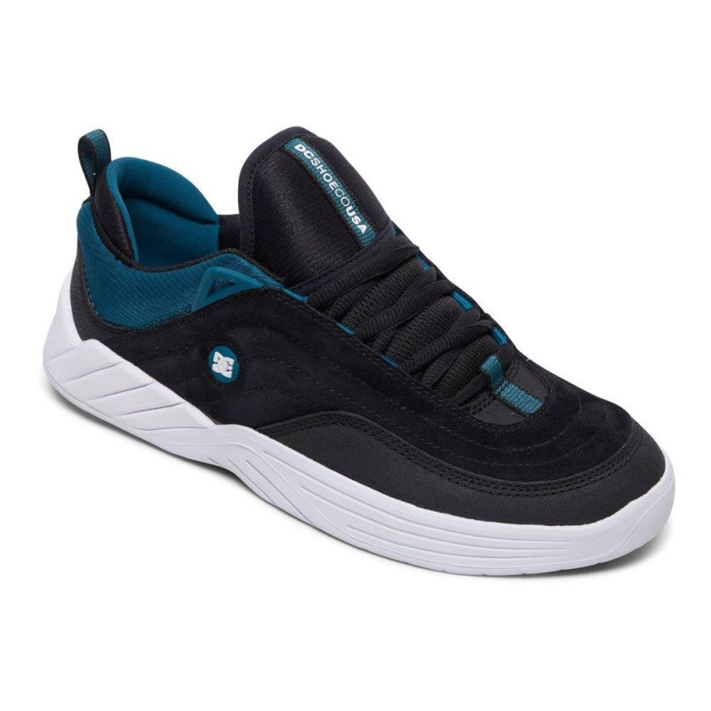 DC Shoes Williams Slim Träningsskor Herr Svarta Blå | XMCW-37561