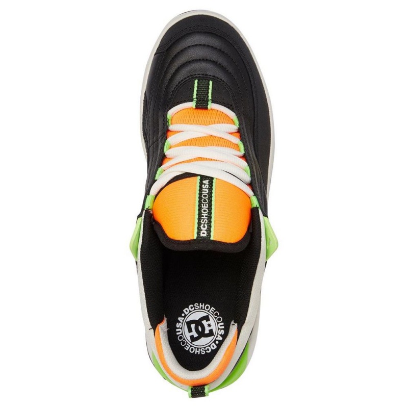 DC Shoes Williams Slim Träningsskor Herr Svarta Orange | KEBZ-67513