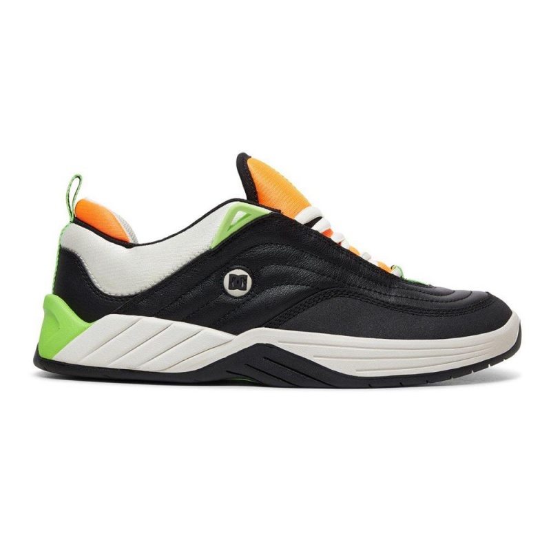 DC Shoes Williams Slim Träningsskor Herr Svarta Orange | KEBZ-67513