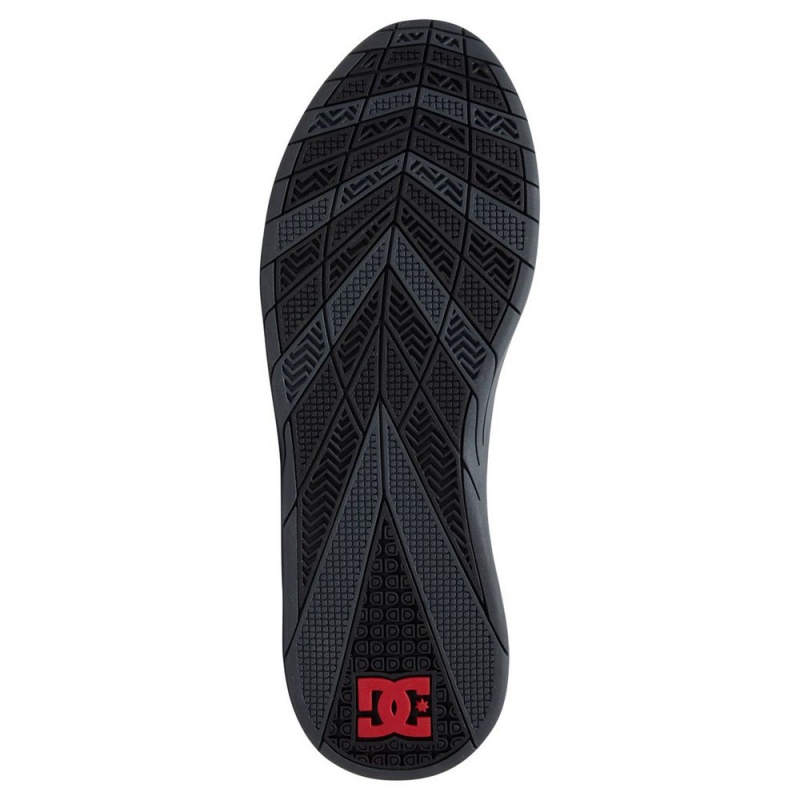 DC Shoes Williams Slim Träningsskor Herr Svarta Grå | QNRM-62870