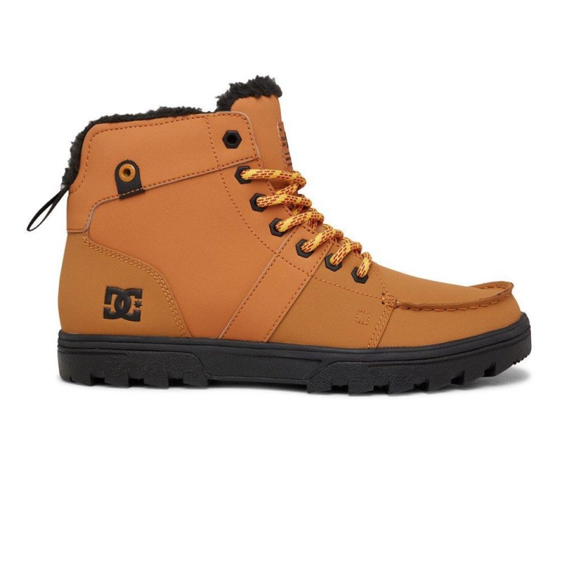 DC Shoes Woodland Stövlar Herr Bruna Svarta | OQWK-02968